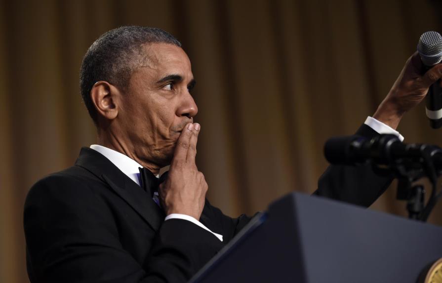 Obama fuera: El presidente hace su último monólogo cómico 