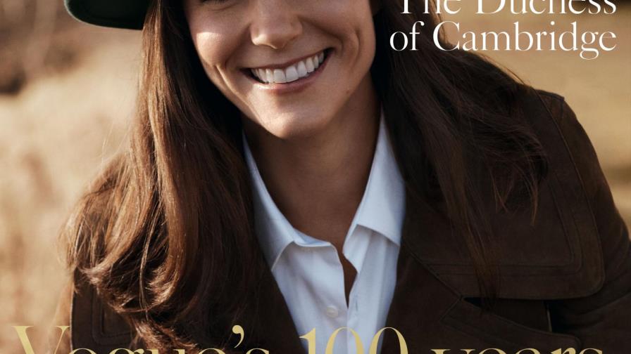 La duquesa de Cambridge posa para los cien años de Vogue 