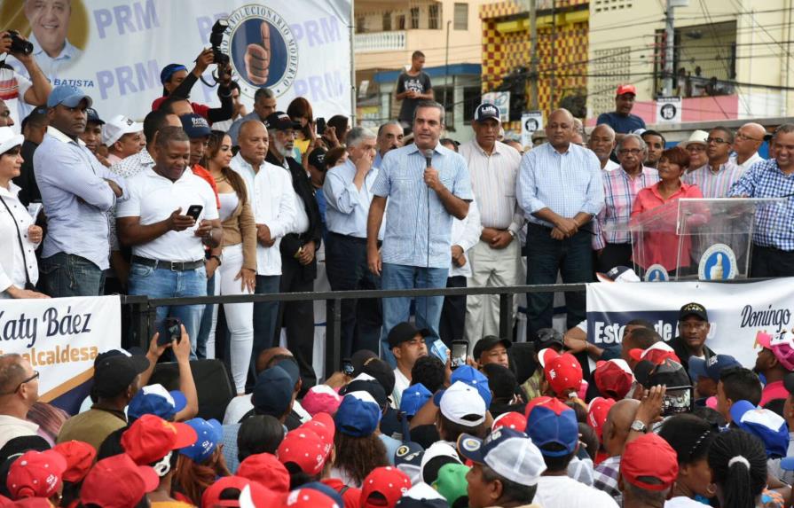 Luis Abinader anuncia partidos de oposición fijarán parecer con relación al conteo de votos