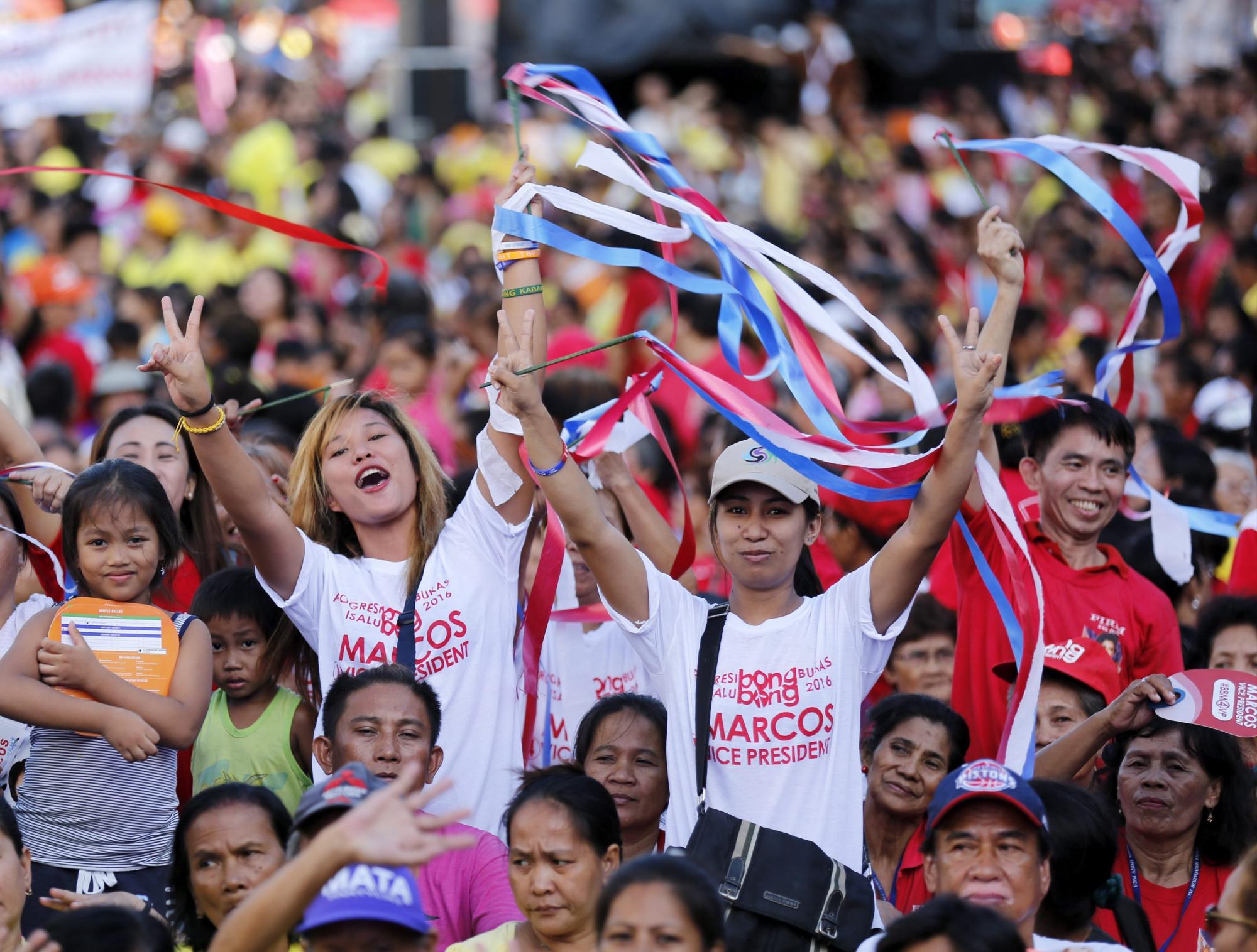 Cierre de campaña en Filipinas