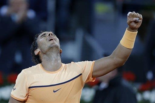 Nadal, Djokovic y Murray, a cuartos de final en Madrid 