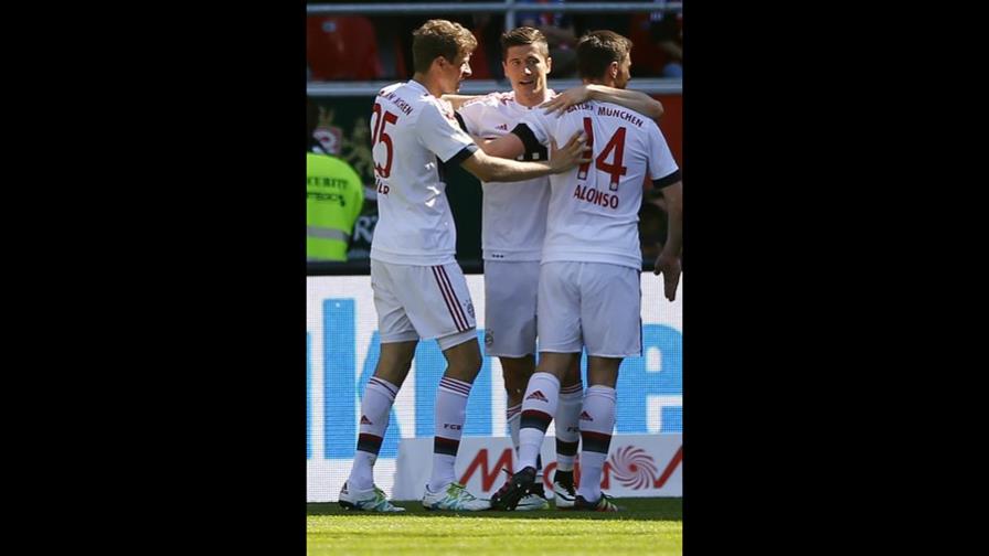 Bayern logra cuarto título consecutivo de la Bundesliga 