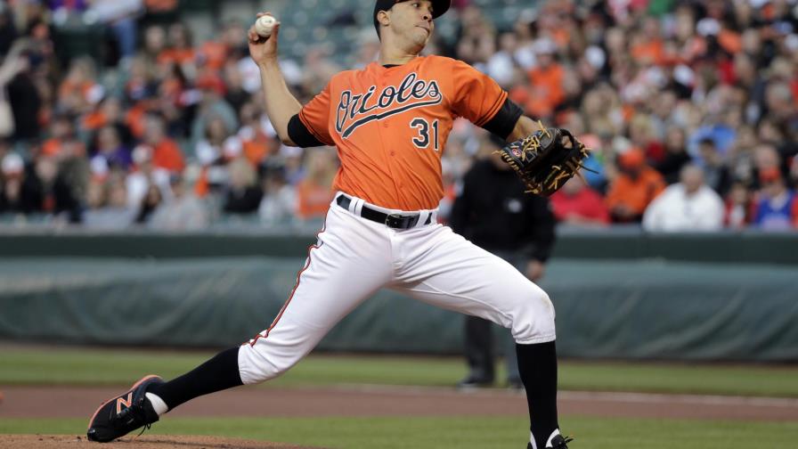 Ubaldo Jiménez ganó: Orioles y Atléticos se reparten victorias en doble cartelera 