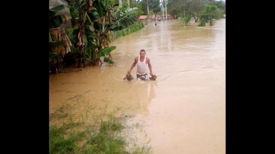 Lluvias provocan inundaciones en Puerto Plata