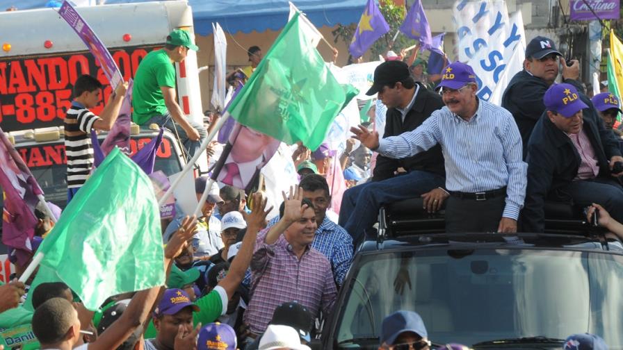 Danilo recorre Santo Domingo Este esta tarde; el jueves cierra campaña 