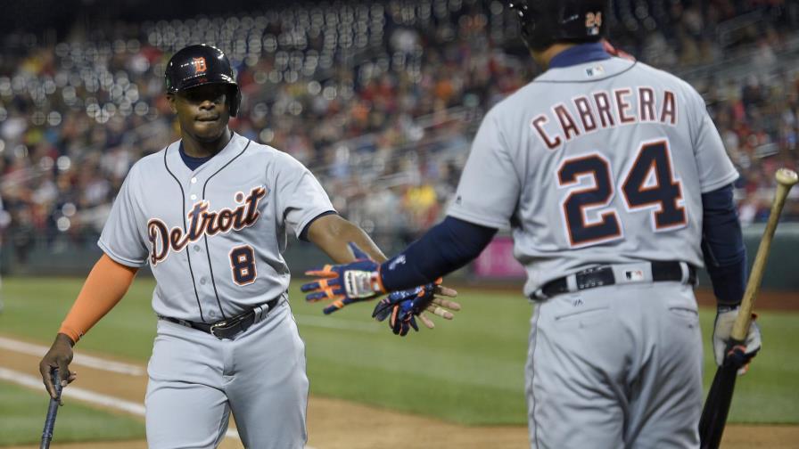 Andrew Romine detiene la sequía de Detroit al ganar ante los Nacionales