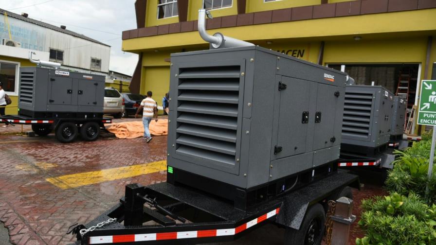JCE alquila generador y 11 plantas eléctricas 
