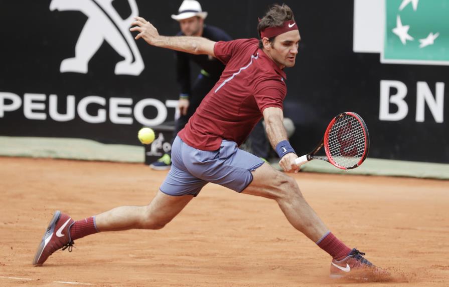 Federer eliminado en Roma, pero satisfecho por su desempeño 