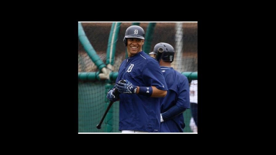 Detroit sube al jardinero dominicano Steven Moya a las Grandes Ligas