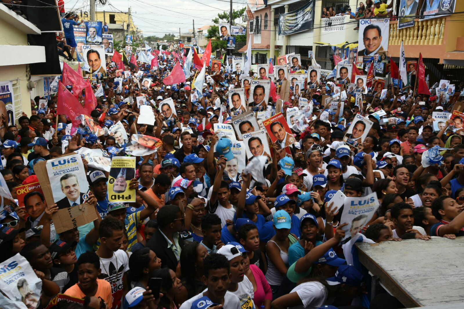 Seguidores de Luis Abinader 