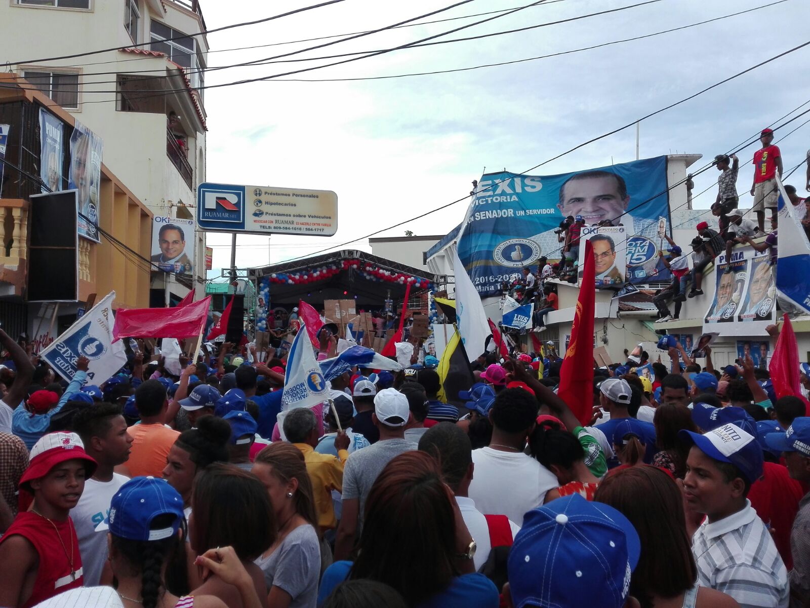 Simpatizantes del PRM