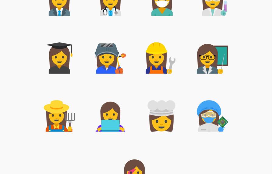 Google desea emojis exclusivamente femeninos