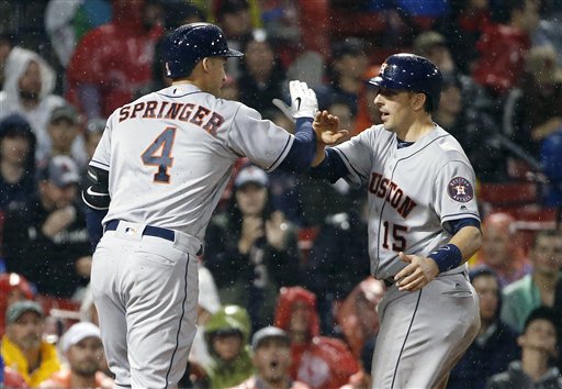 Astros ganan a Medias Rojas con jonrón de Springer 