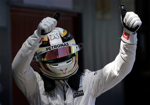 Hamilton obtiene la pole para el GP de España 