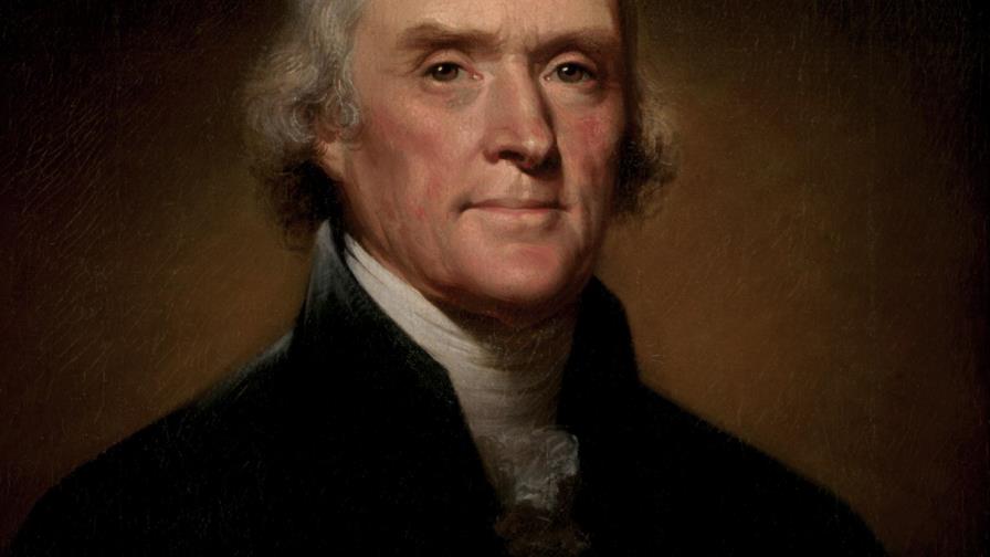 Subastan un mechón de cabello de Thomas Jefferson en casi 7.000 dólares