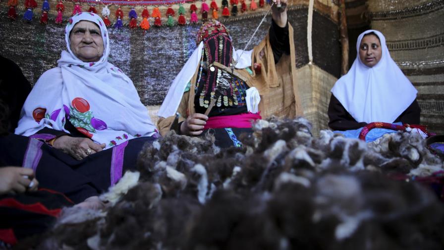 Palestinos marchan en Ramala en primer acto para conmemorar la Nakba