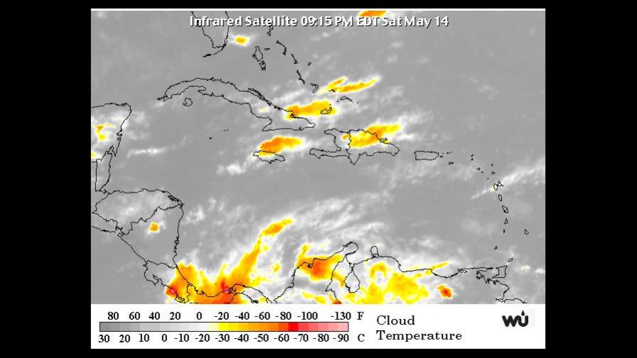 Onamet pronostica lluvias para este domingo de elecciones 