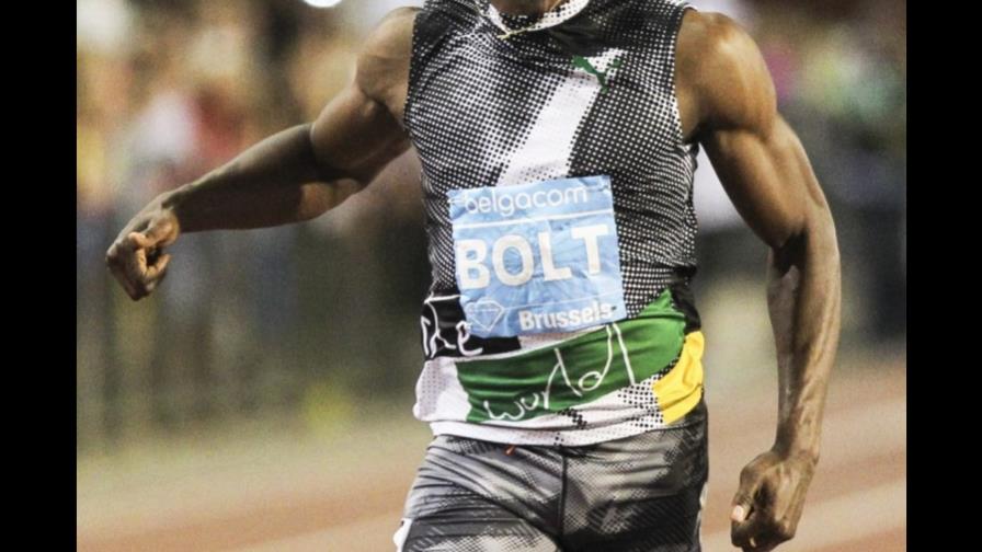 Regreso triunfal de Usaín Bolt en los 100 metros en Inglaterra