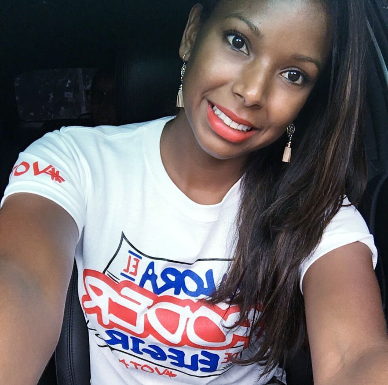 Presentadora y modelo Ruth Ocumárez