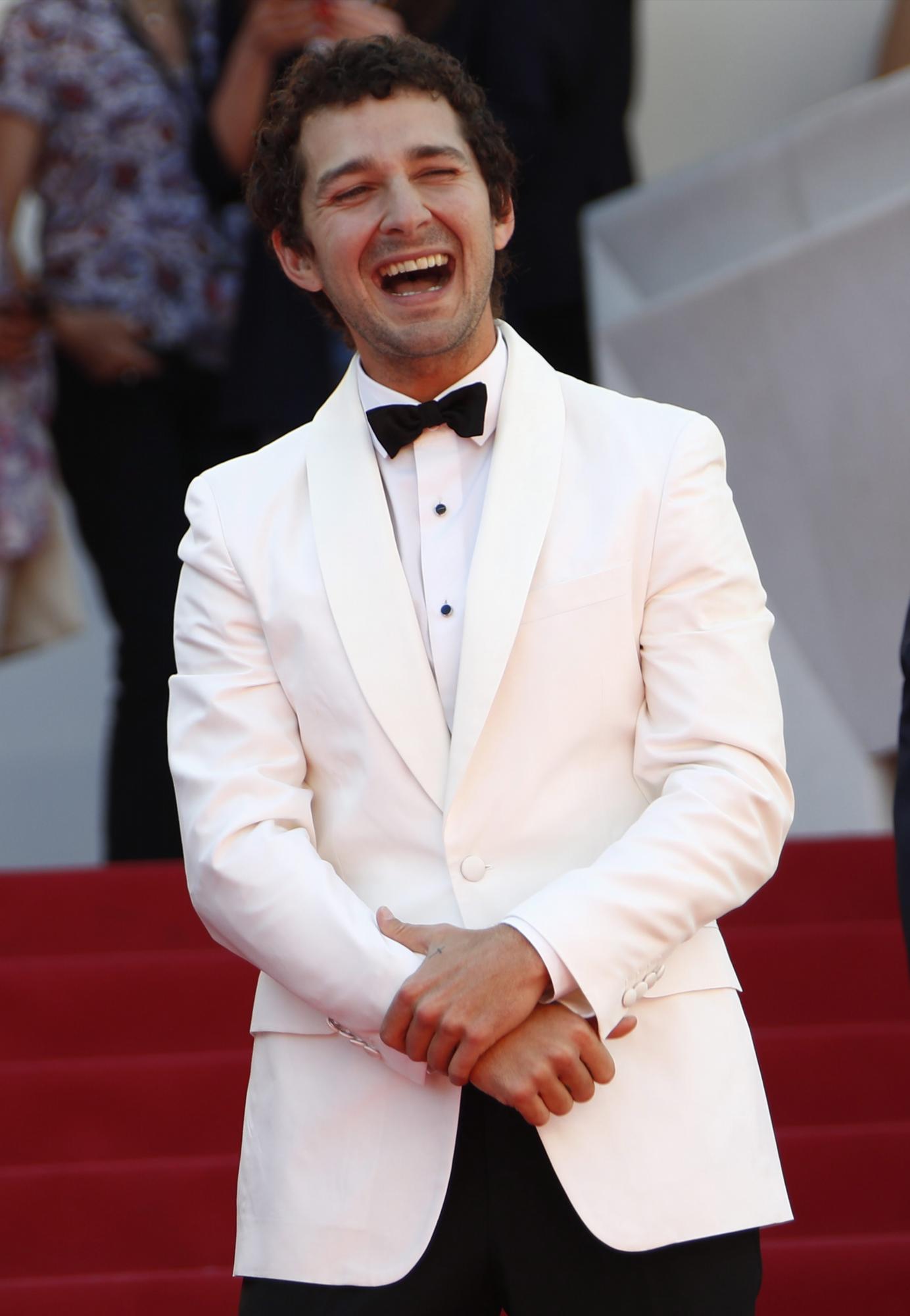  Shia LaBeouf en el festival de Cannes