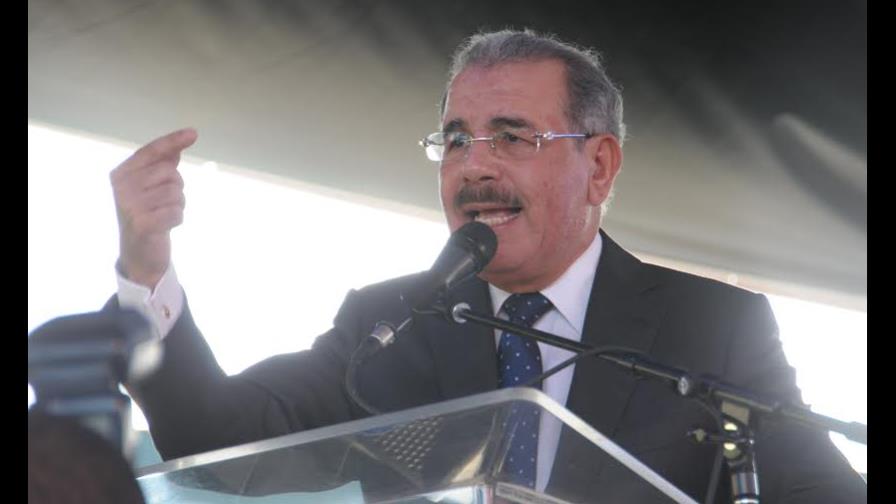 El presidente Medina y el PLD celebrarán triunfo a las 6:00 de la tarde 