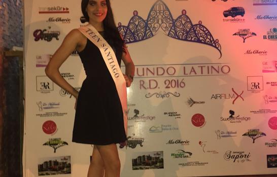 Presentan representante de Santiago ante Miss Mundo Latino Teen R.D 2016