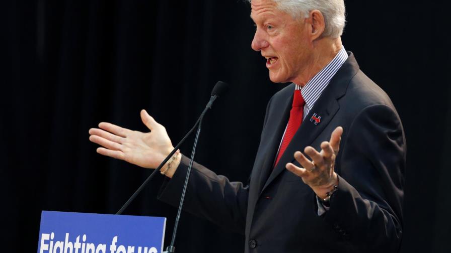 Trump emplea término “violación” en alusión a Bill Clinton 