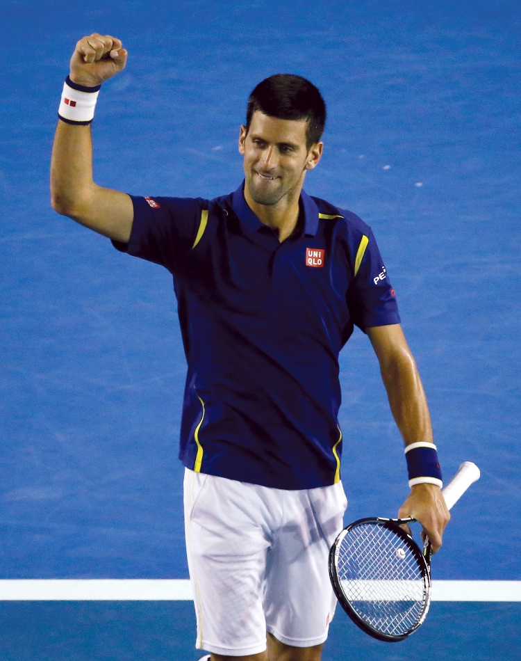 Novak Djokovic es el actual número uno del mundo.