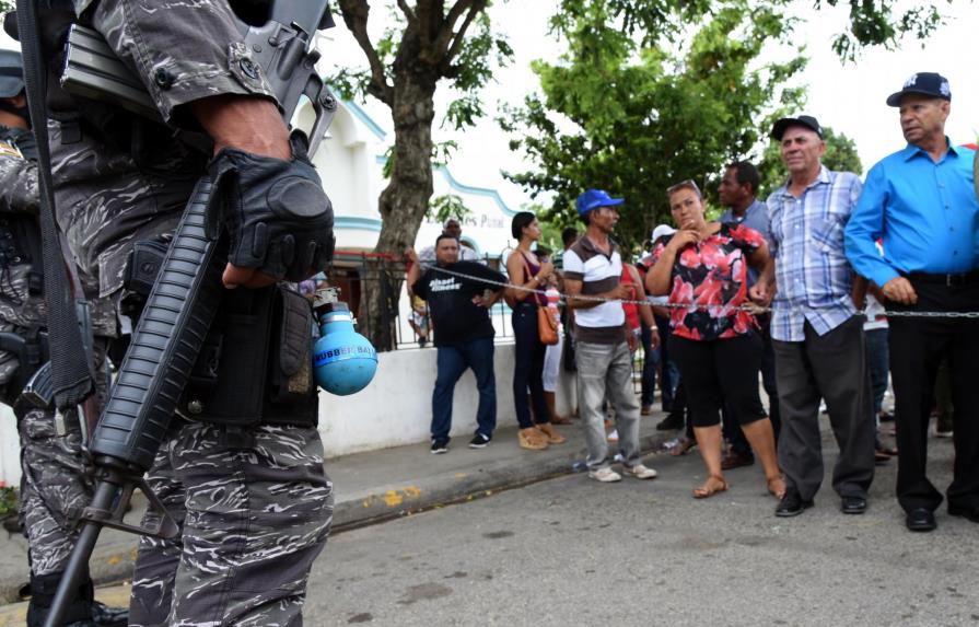  Se mantienen militarizadas las Juntas Electorales del Cibao