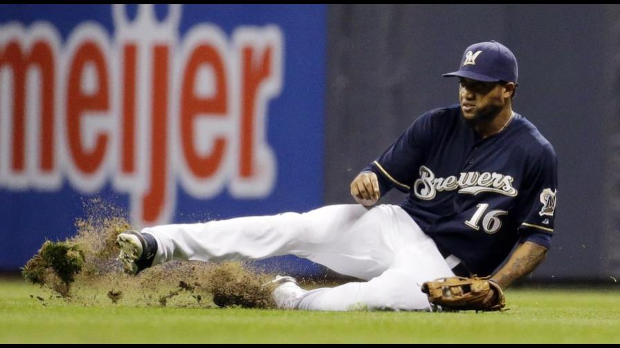 Domingo Santana se lastima hombro y será baja 15 días