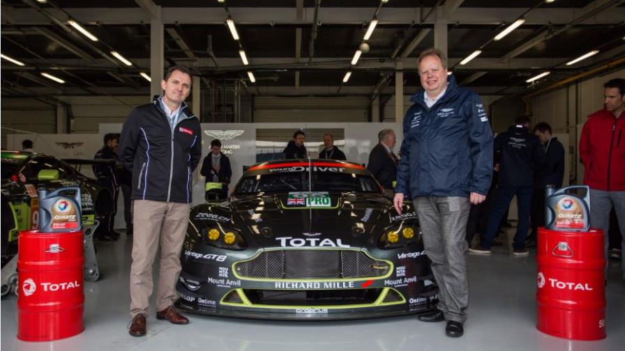 Total y Aston Martin firman una alianza global 