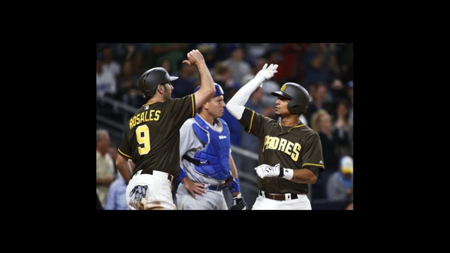 Upton jonronea en el 9no, Padres ganan 7-6 a Dodgers 
