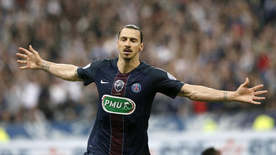 Ibrahimovic brinda una última Copa al París SG en su adiós (4-2)