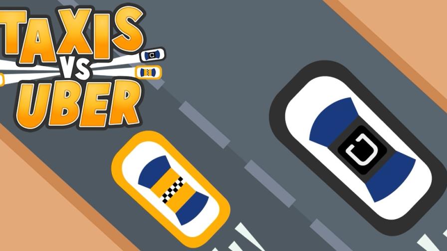 El conflicto entre taxistas y Uber se convierte en un juego virtual