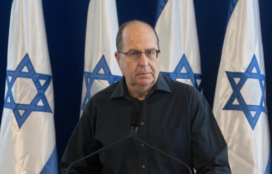 Renuncia el ministro de Defensa israelí 