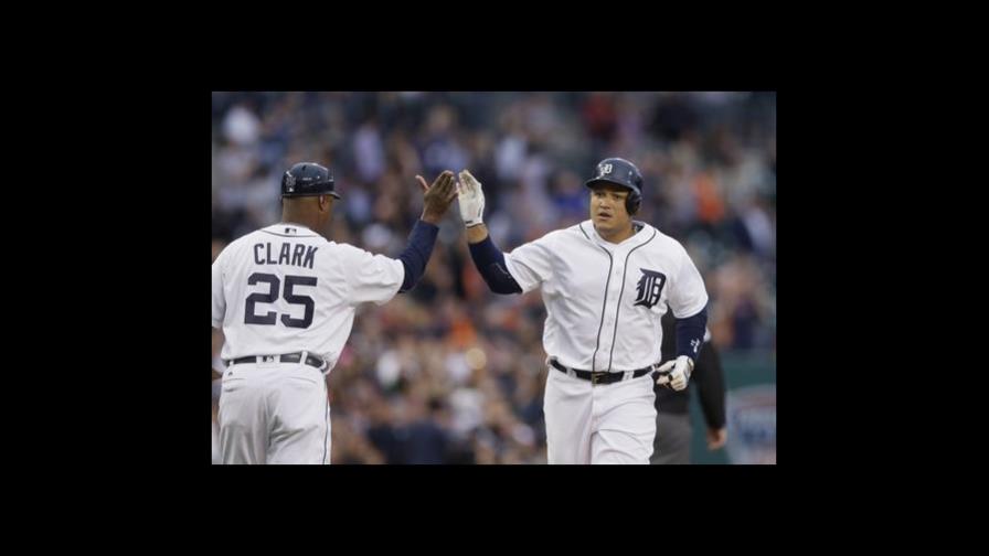 Miguel Cabrera comparte con Maybin premio Jugador de la Semana