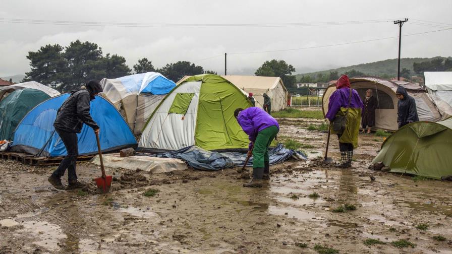 Grecia se prepara para desalojar el campo de refugiados de Idomeni