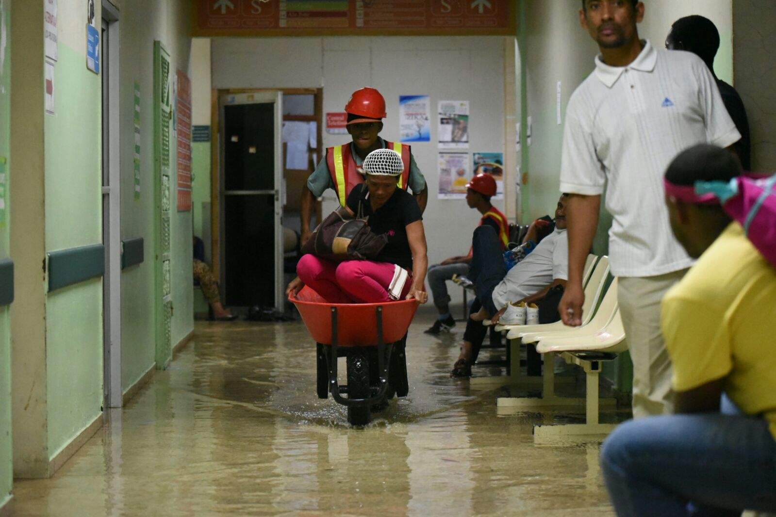 El área de emergencia del hospital regional Cabral y Báez