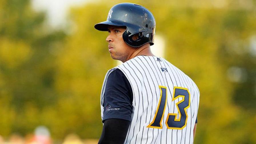 Alex Rodríguez sin queja alguna tras su primer juego de rehabilitación