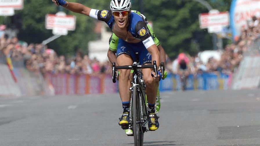 Trabajo en equipo permite a Trentin ganar 18va etapa de Giro 
