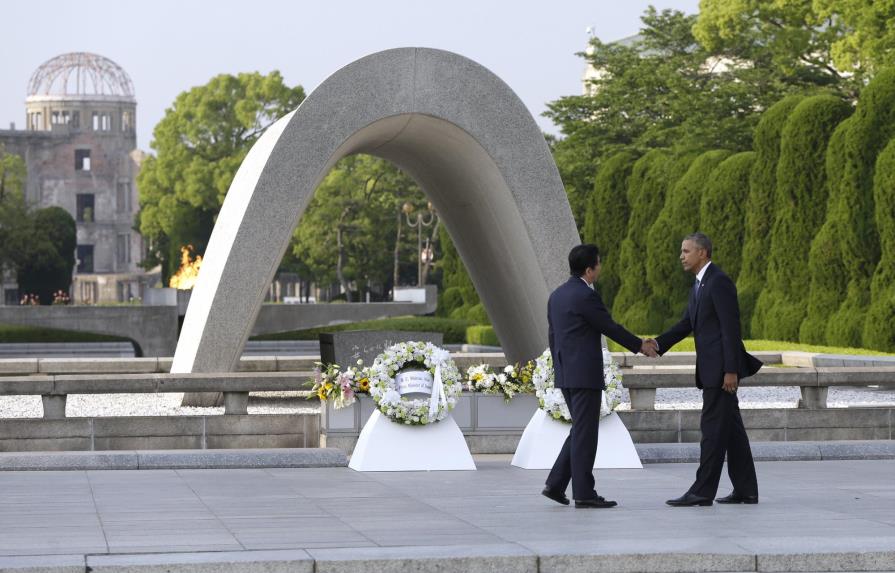 Obama en Hiroshima: “Cayó muerte desde el cielo” 