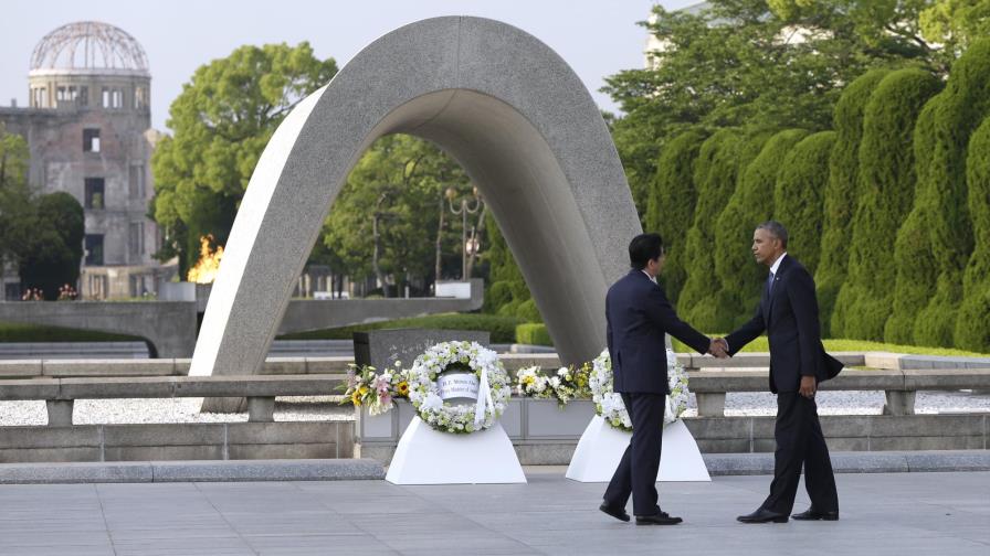 Obama en Hiroshima: “Cayó muerte desde el cielo” 