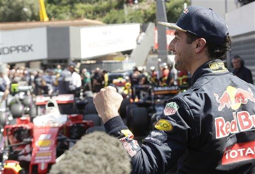 Daniel Ricciardo se apodera de la pole para el GP de Mónaco 