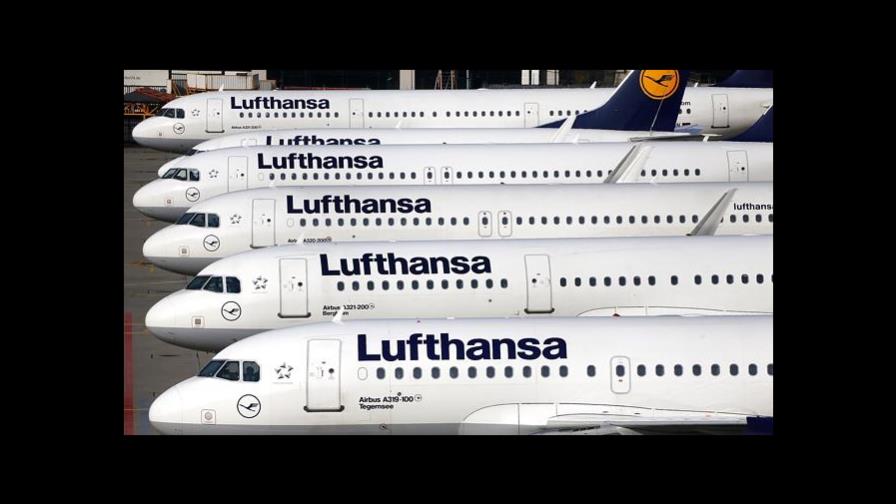 Aerolínea alemana Lufthansa suspende sus vuelos a Venezuela 