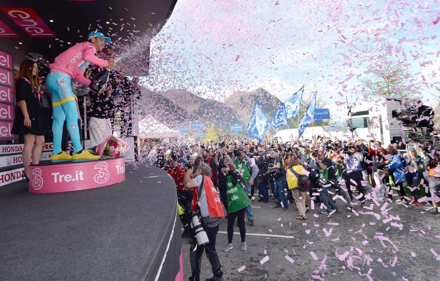 Vincenzo Nibali certifica su victoria en el Giro por 2da vez en su carrera