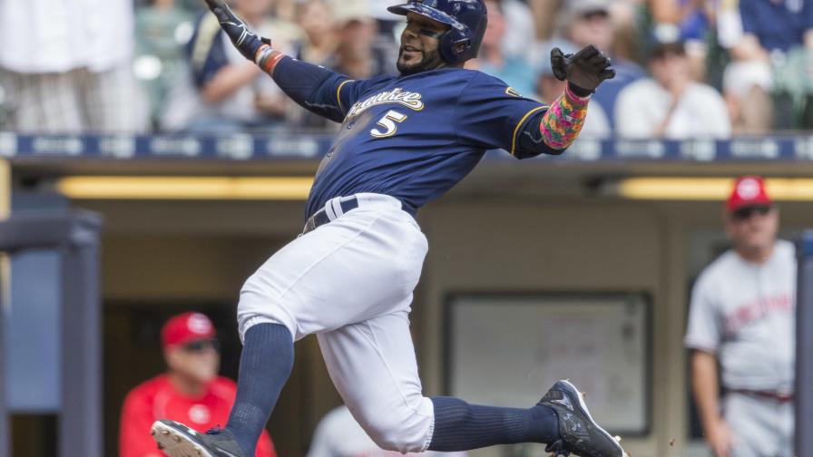 Jonathan Villar y Lucroy encaminan a los Cerveceros a la victoria 