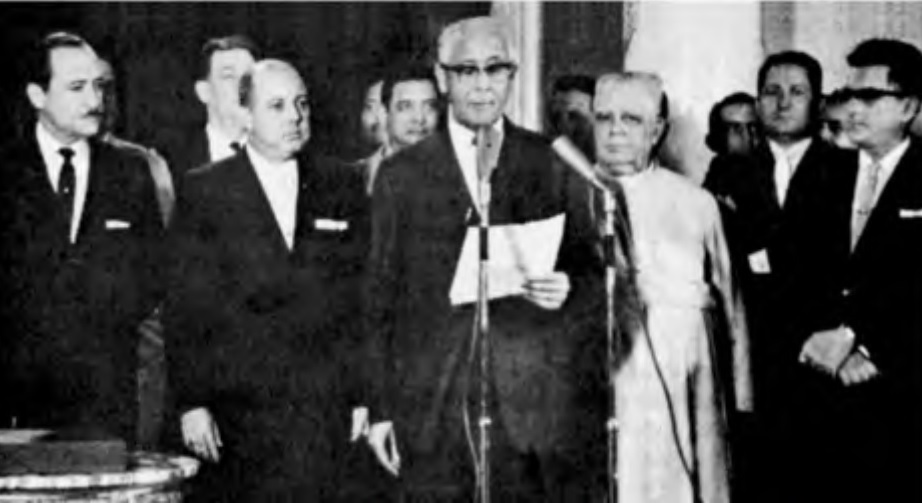 Imbert Barrera en el segundo Consejo de Estado