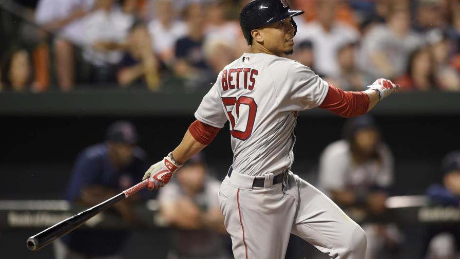 Mookie Betts y sus 3 jonrones