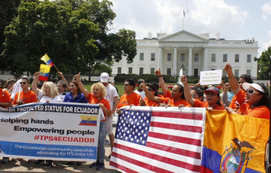 Ecuatorianos piden que EE.UU. conceda protección temporal a su país tras el terremoto