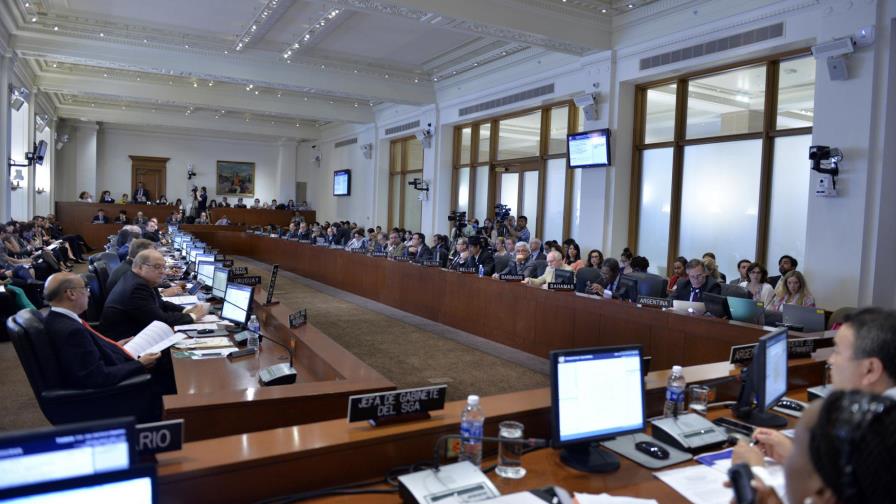 OEA adopta por consenso declaración en apoyo a un diálogo en Venezuela